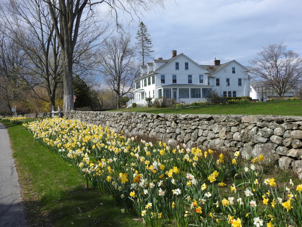 Onatru Farm Park with Farm House and LGC maintained garden in background